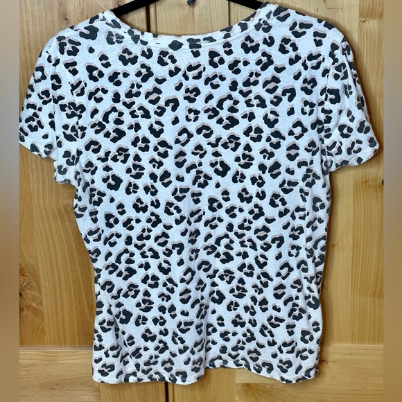 Lucky Brand leopard print tee size S - Picture 2 of 5
